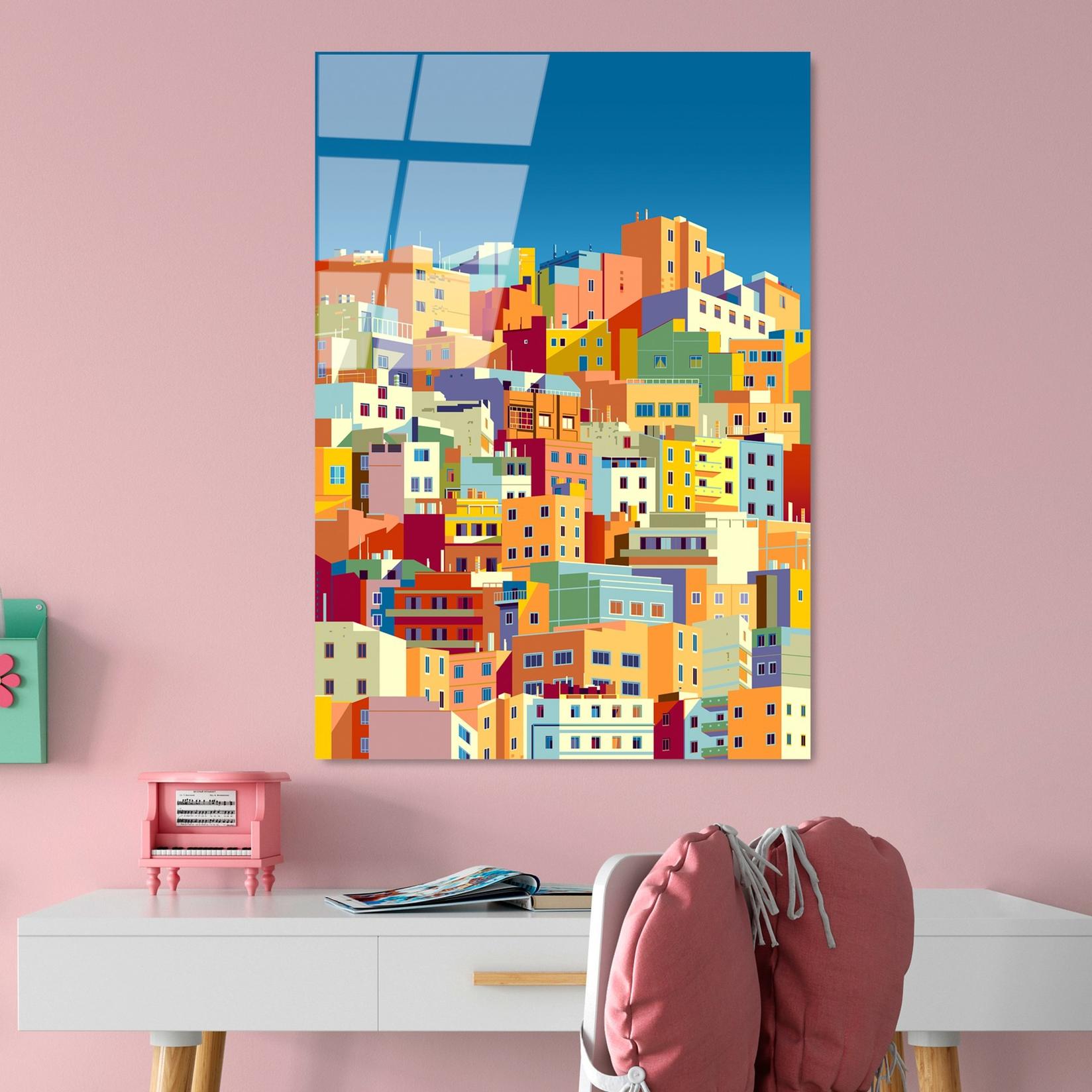 Wallity Slika od kaljenog stakla 70x100cm