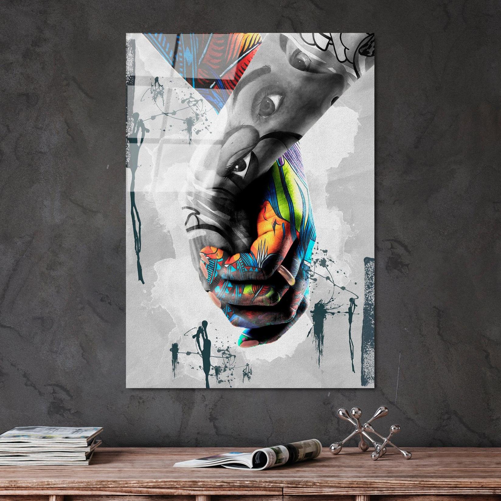 Wallity Slika od kaljenog stakla 70x100cm