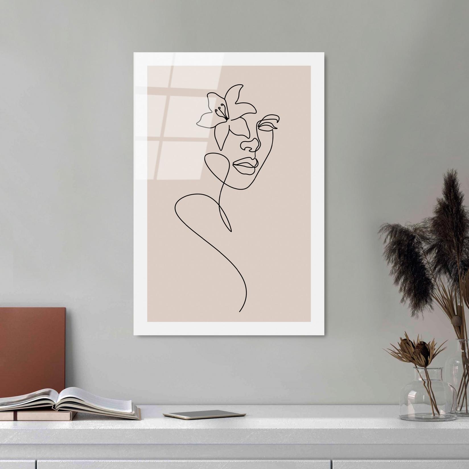 Wallity Slika od kaljenog stakla 30x45cm