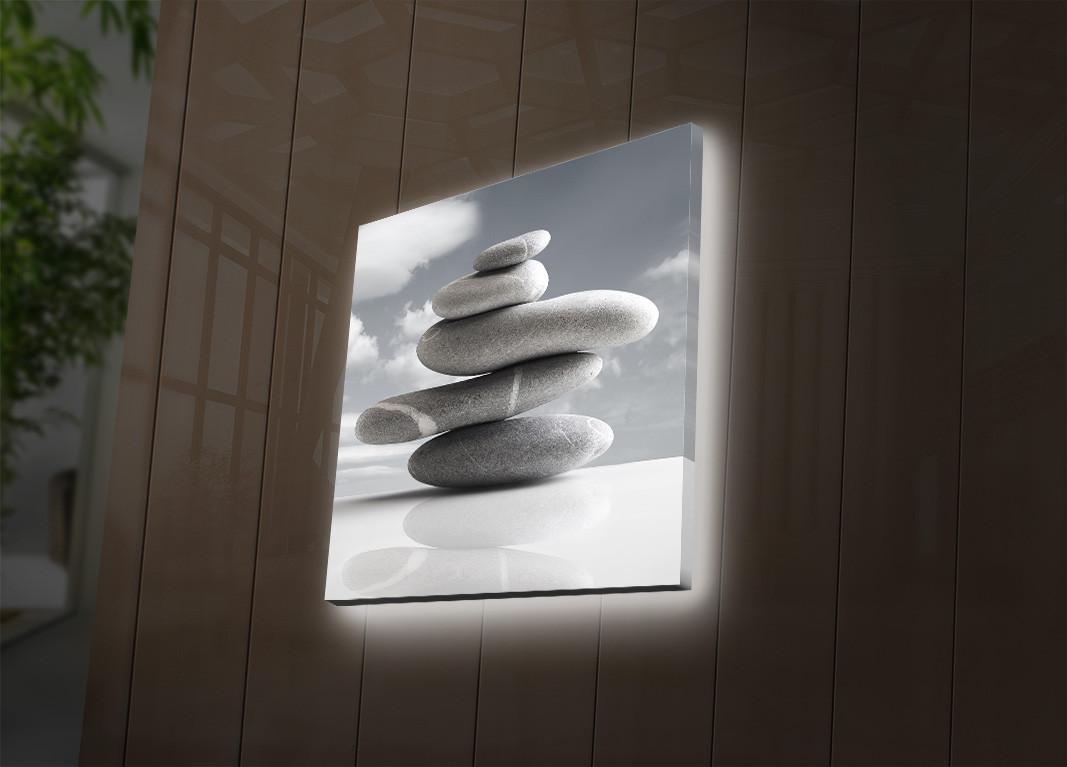 Slika na platnu Wallity sa LED osvetljenjem 40x40cm