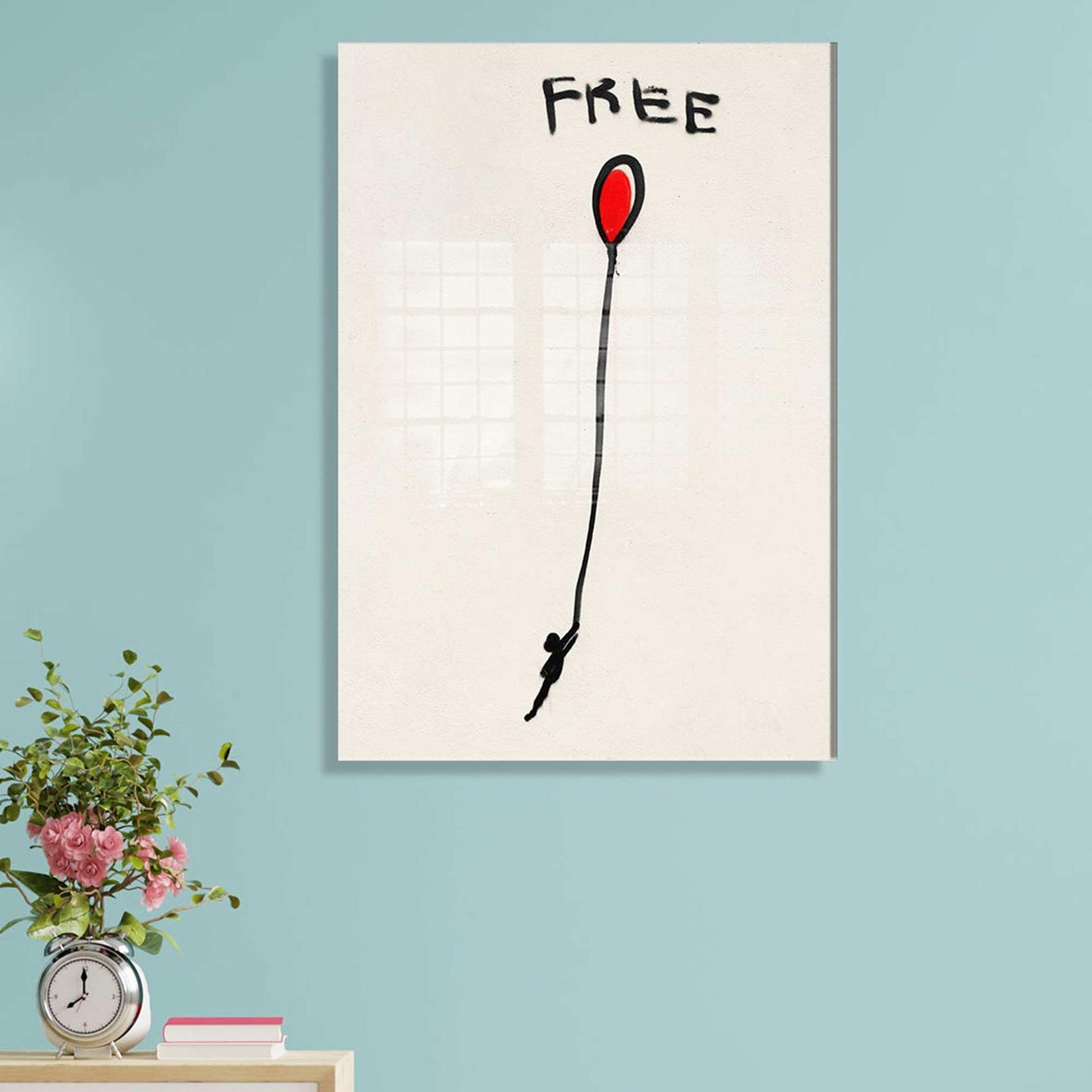 Wallity Slika od kaljenog stakla 50x70cm