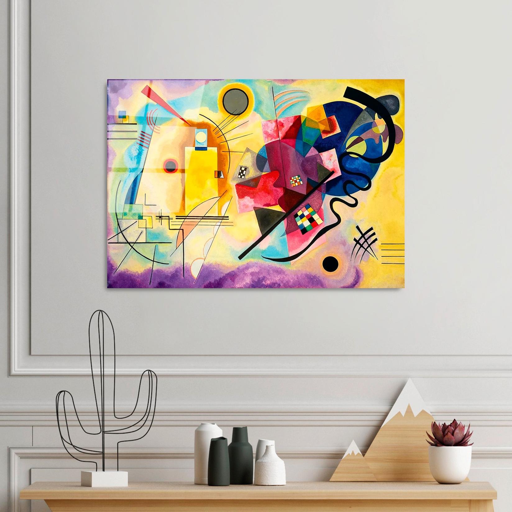 Wallity Slika od kaljenog stakla 50x70cm