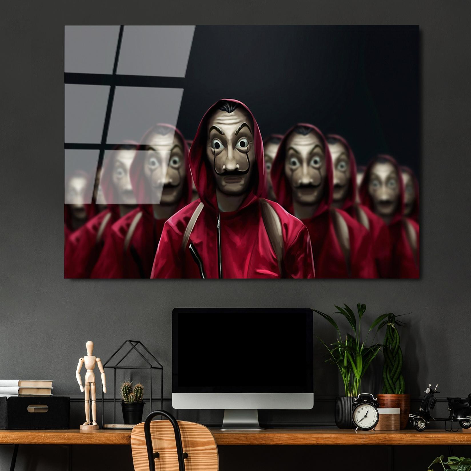 Wallity Slika od kaljenog stakla 70x100cm