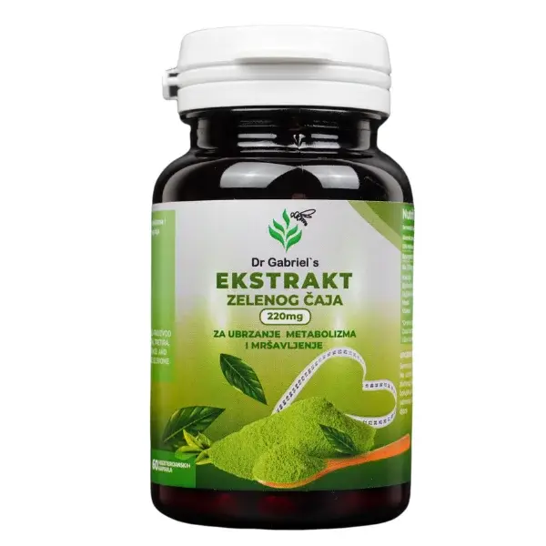 Dr. Gabriel's Ekstrakt zelenog čaja - 60 vegetarijanskih kapsula