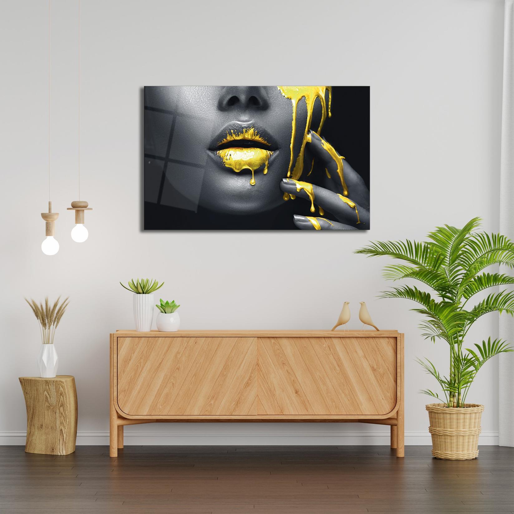 Wallity Slika od kaljenog stakla 72x46cm