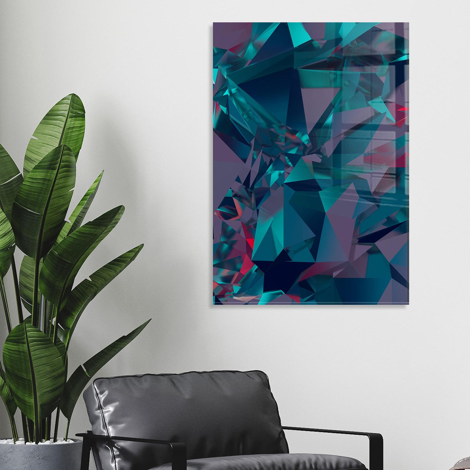 Wallity Slika od kaljenog stakla 30x45cm