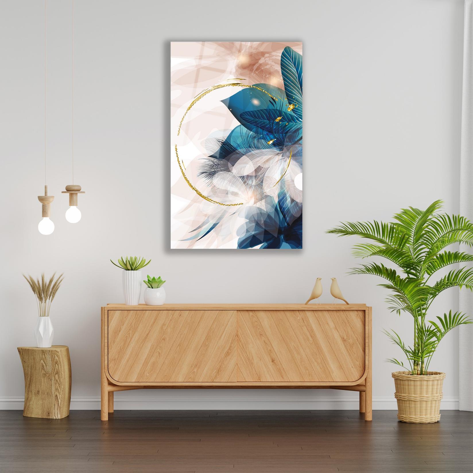 Wallity Slika od kaljenog stakla 72x46cm