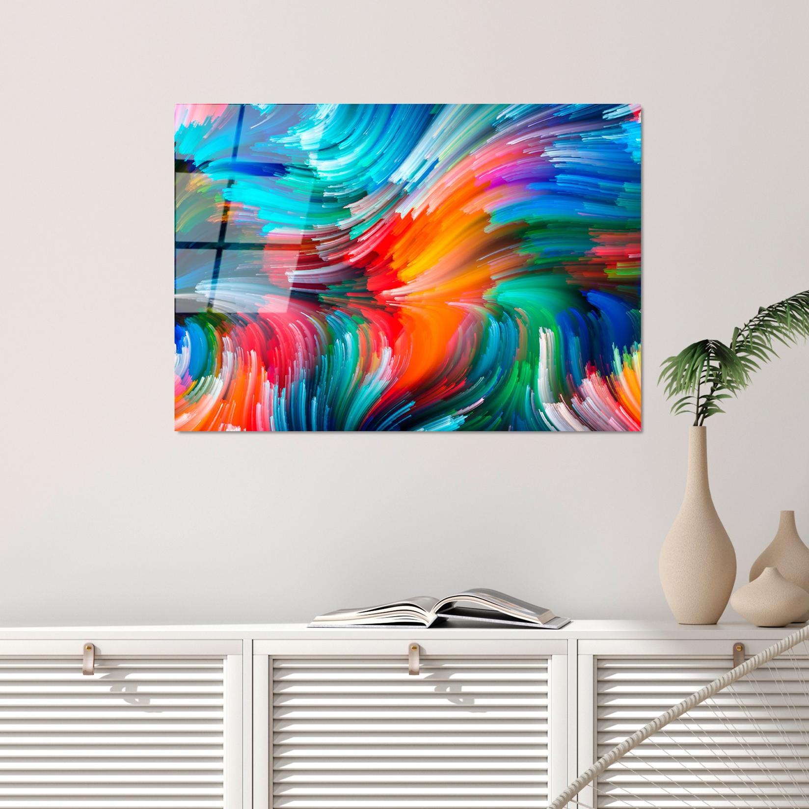 Wallity Slika od kaljenog stakla 50x70cm