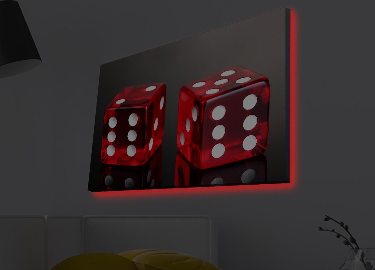 Slika na platnu Wallity sa LED osvetljenjem 45x70cm