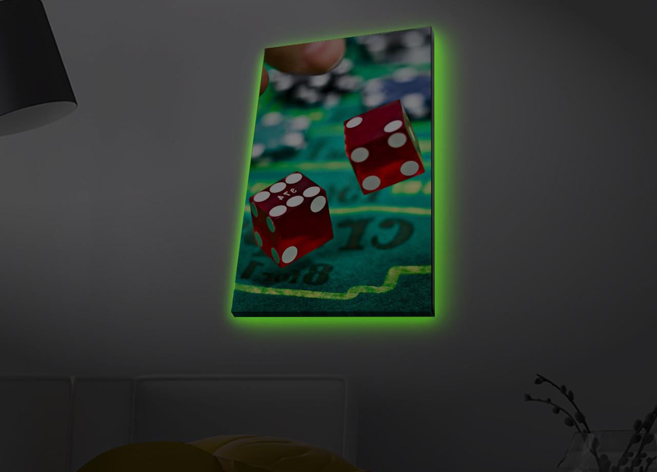 Slika na platnu Wallity sa LED osvetljenjem 45x70cm