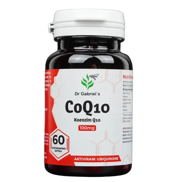 Dr. Gabriel's CoQ10 – 60 vegetarijanskih kapsula