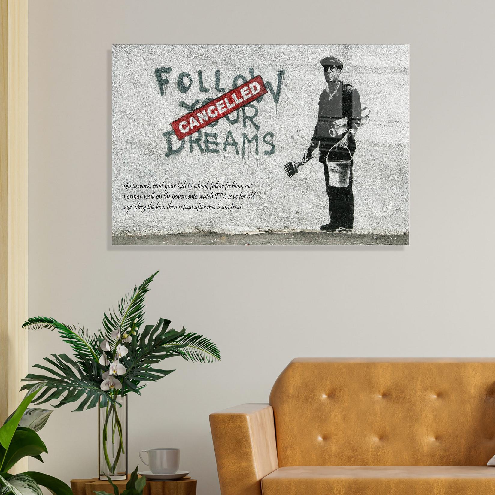 Wallity Slika od kaljenog stakla 70x100cm