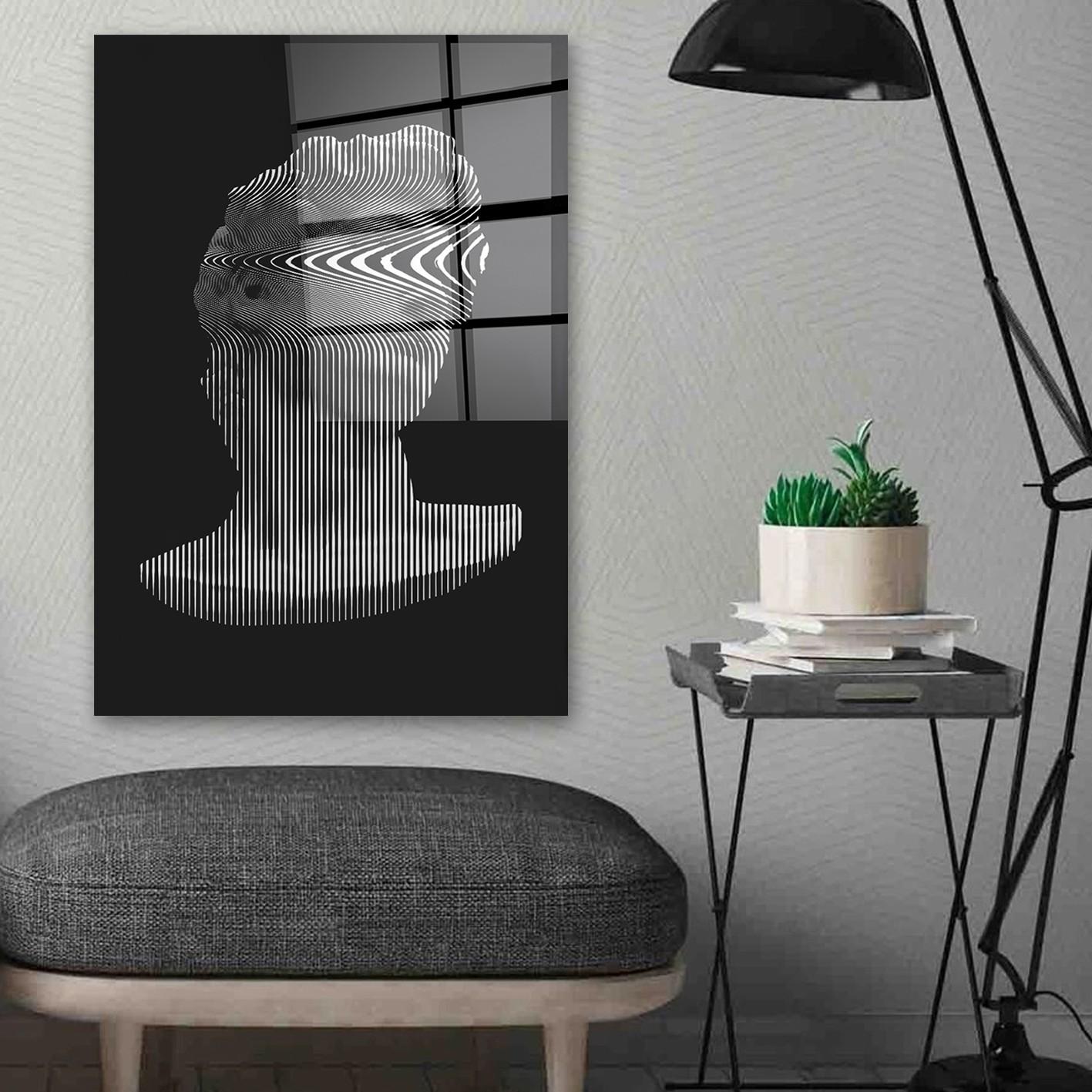 Wallity Slika od kaljenog stakla 70x100cm