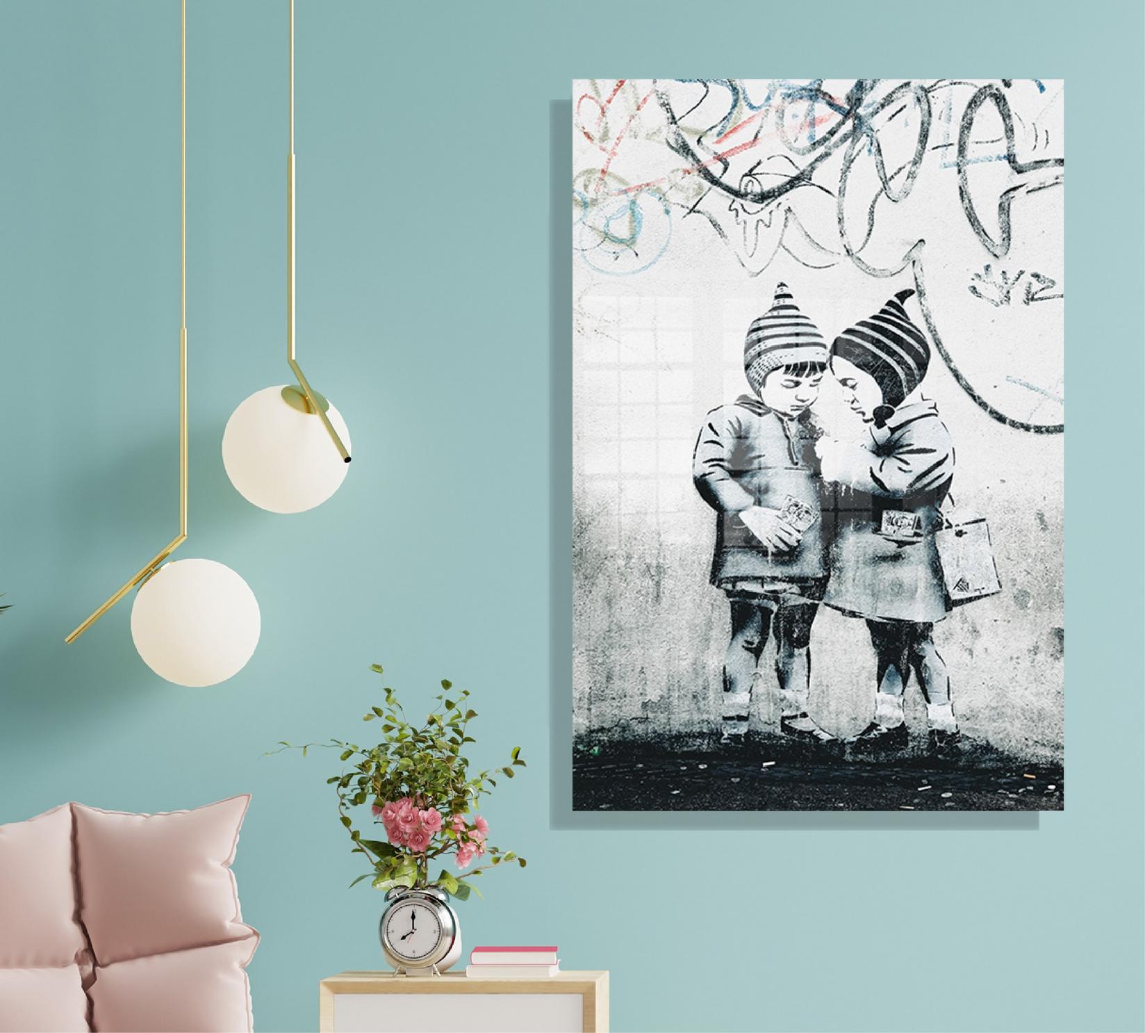 Wallity Slika od kaljenog stakla 30x45cm