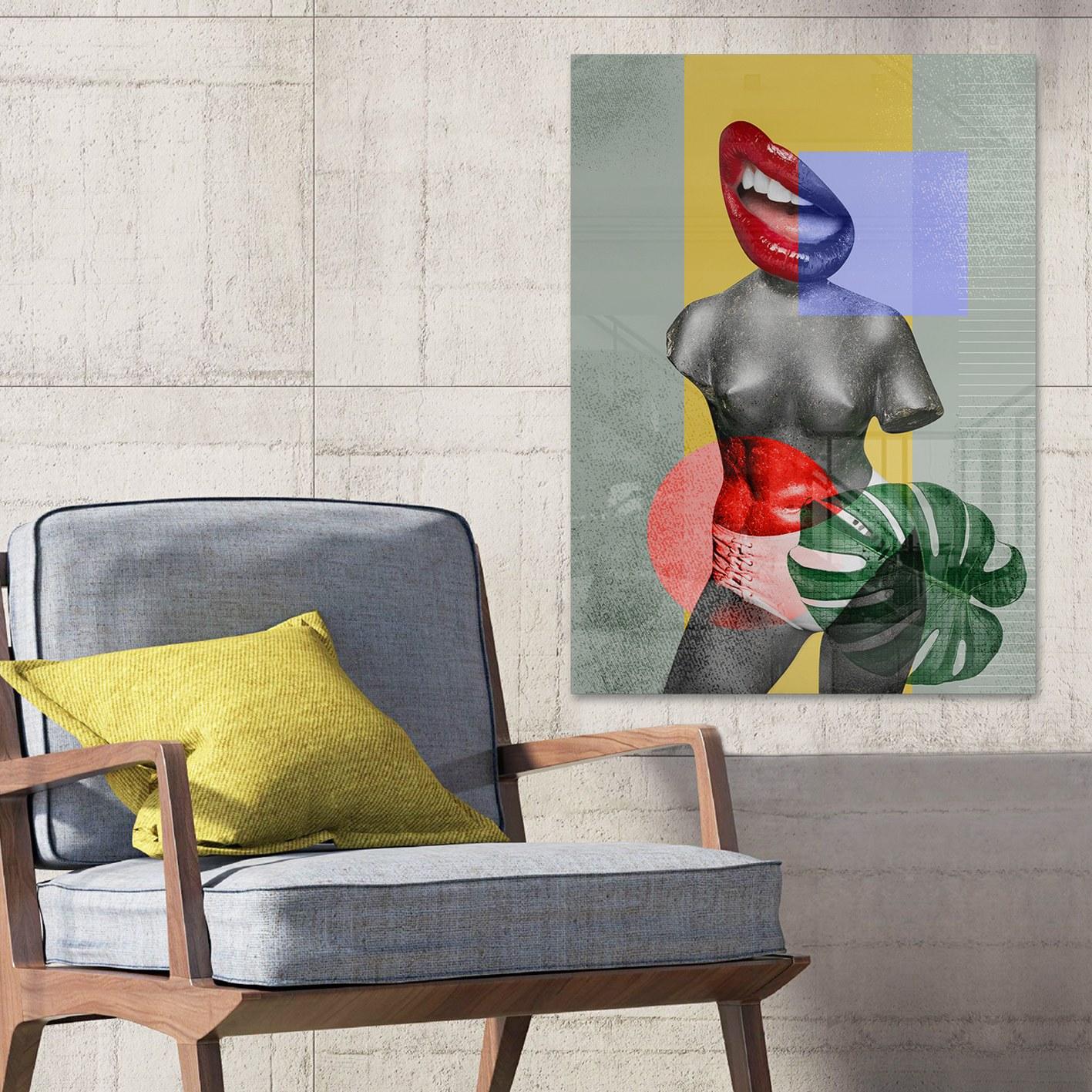 Wallity Slika od kaljenog stakla 70x100cm