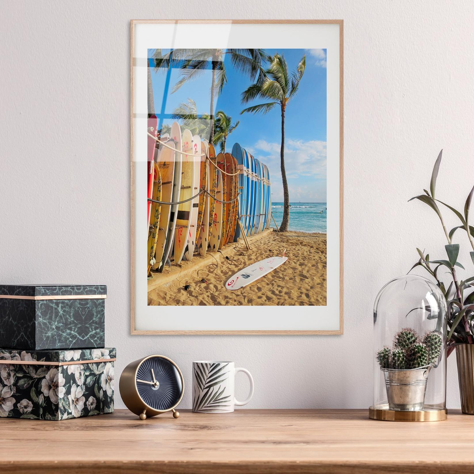 Wallity Slika od kaljenog stakla 30x45cm