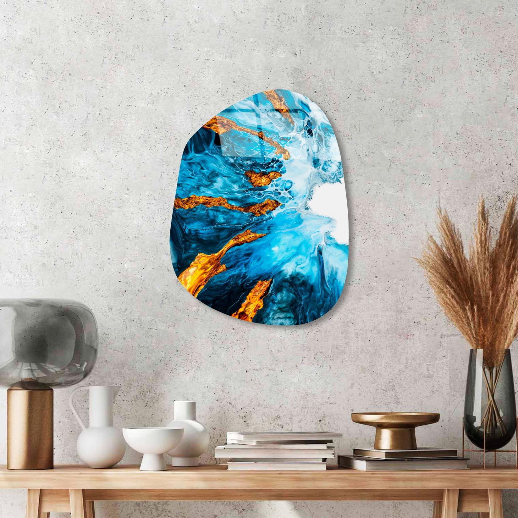 Wallity Slika od kaljenog stakla 35x50cm