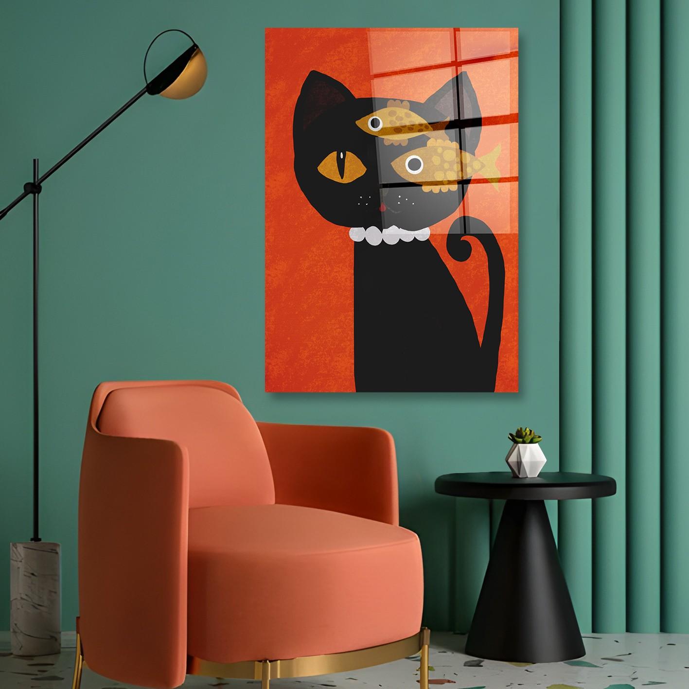 Wallity Slika od kaljenog stakla 70x100cm