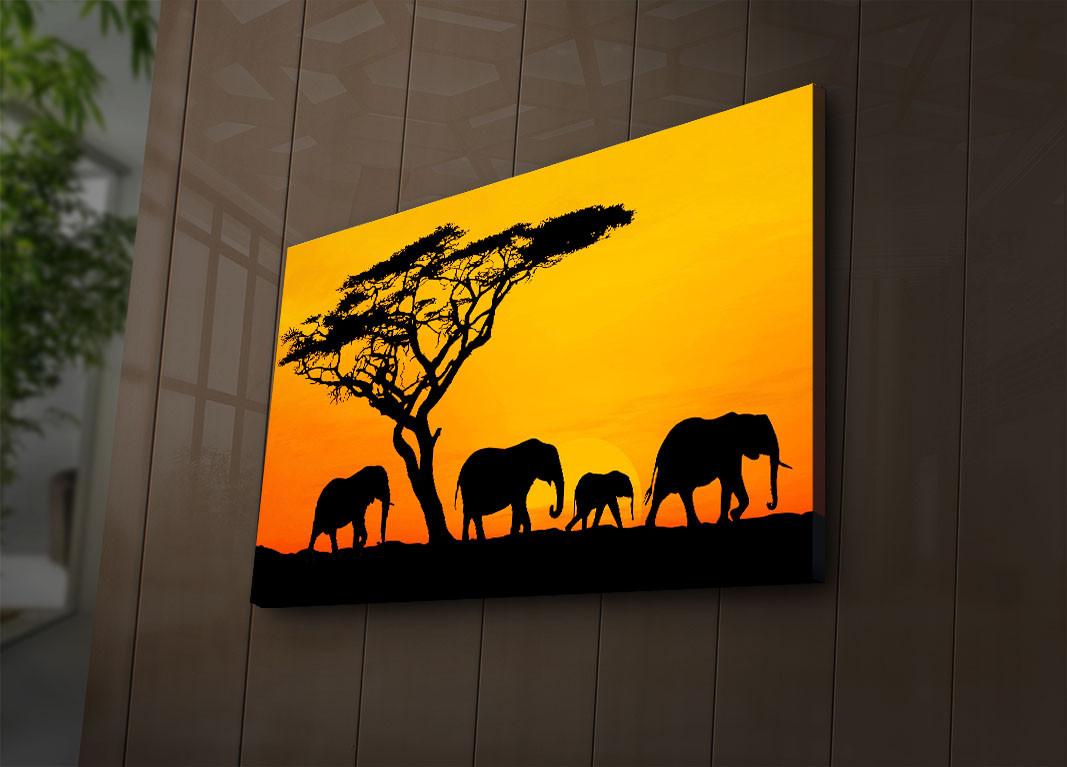 Slika na platnu Wallity sa LED osvetljenjem 45x70cm