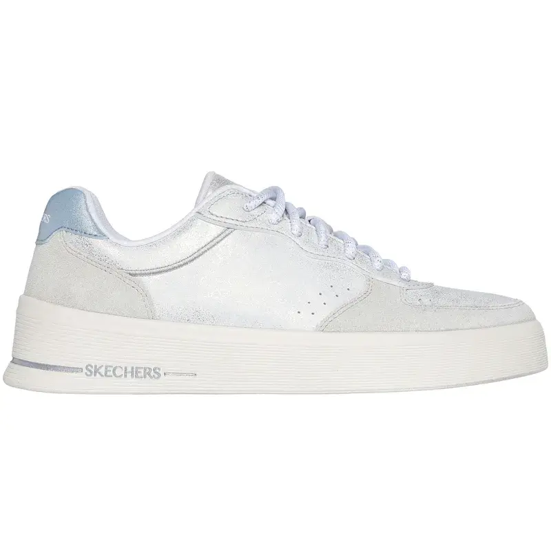 Skechers Ženske Hiland patike, sjajne sjajne, sive