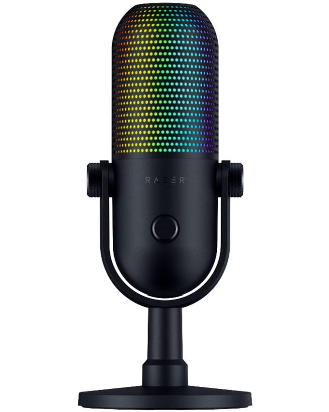 RAZER mikrofon, Seiren V3 Chroma RGB, crni