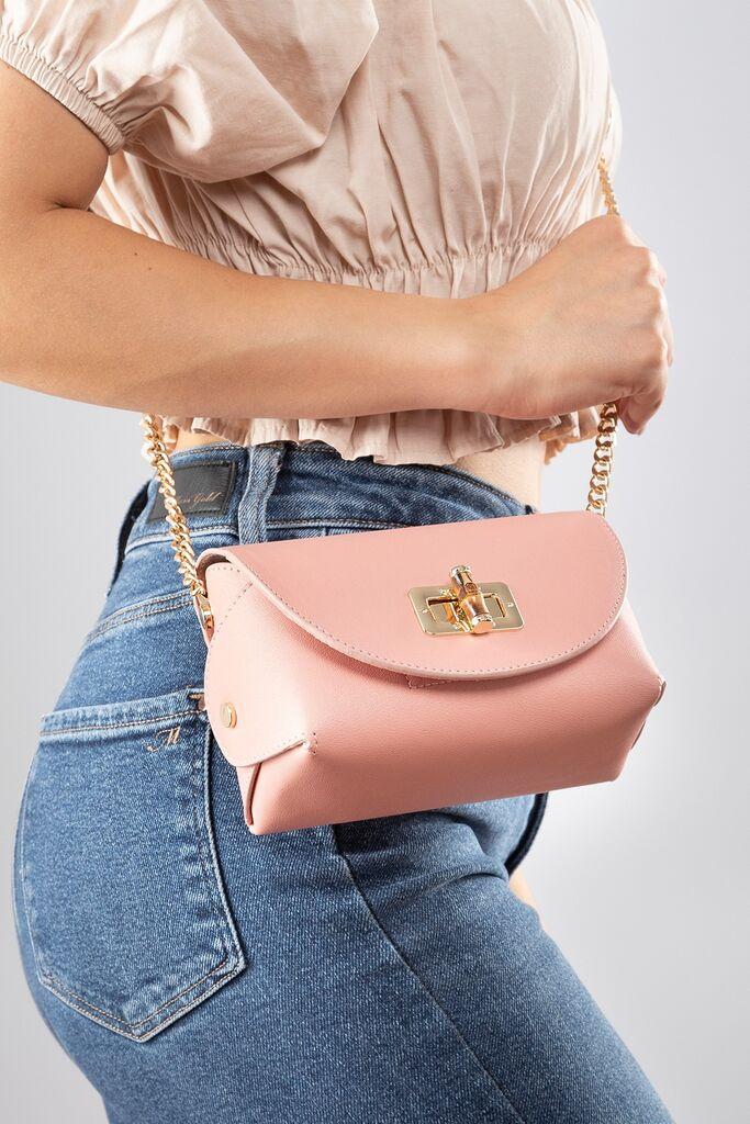 Bemiss Ženska Torba Fonte, 18 x 8 x 11 cm, Roza