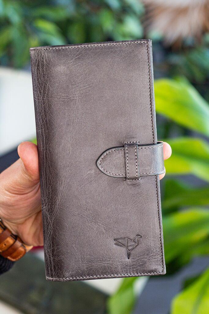 Garbalia novčanik Albert, sivi