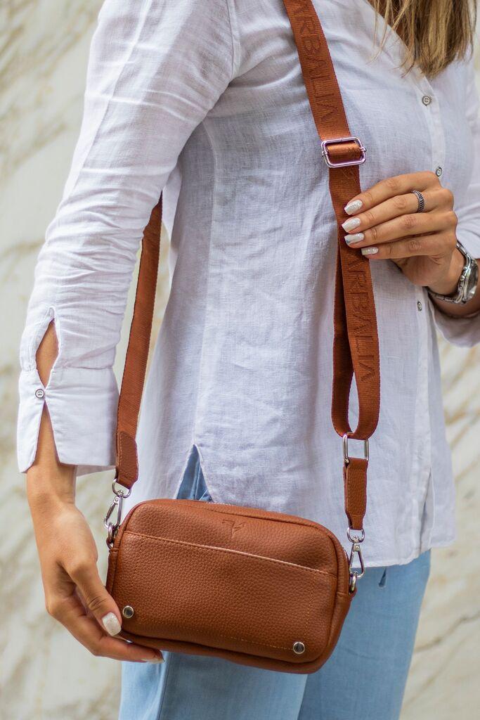 Bemiss Ženska torba West, 21 x 6 x 13 cm, Bež