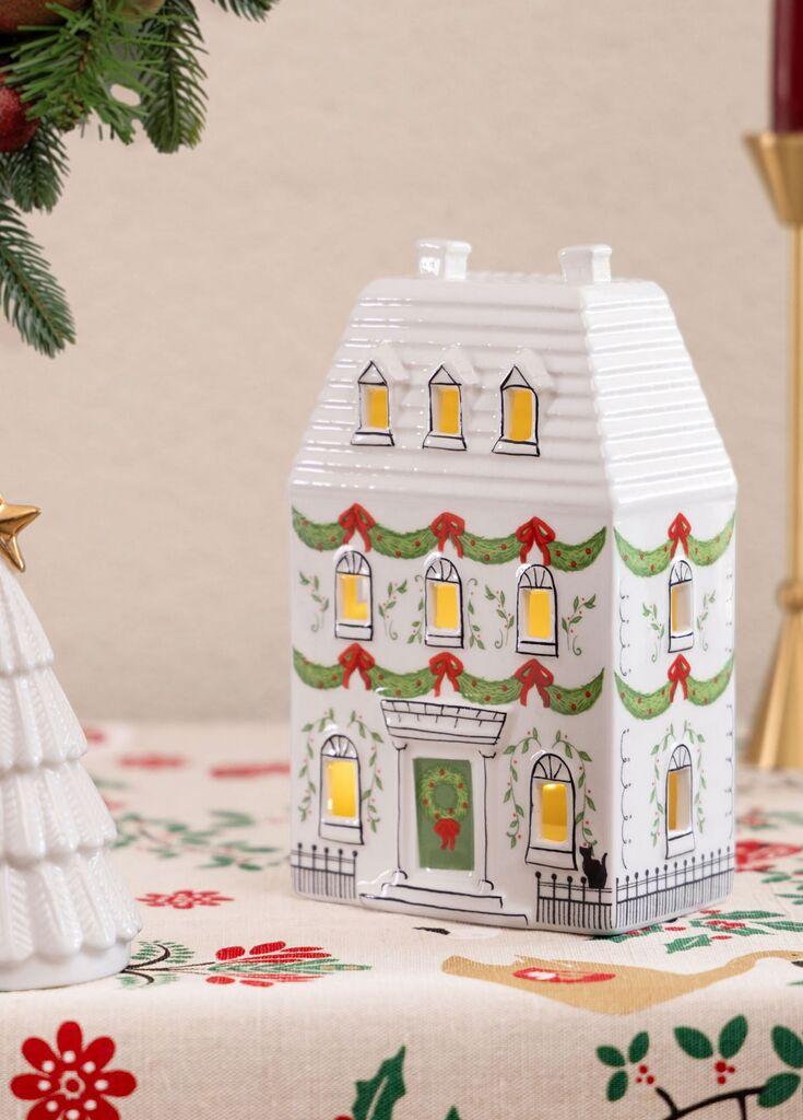 Aberto Design Dekorativni predmet SUS0224, 12x7x19 cm, Bijela