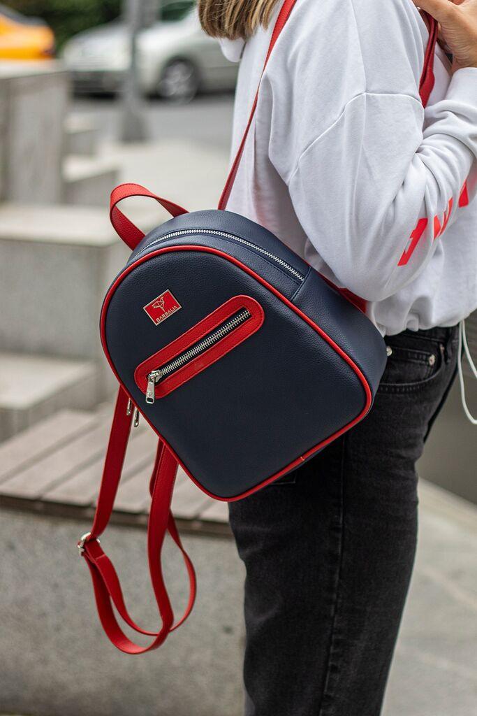 Ženski ruksak Bemiss Oslo, Teget