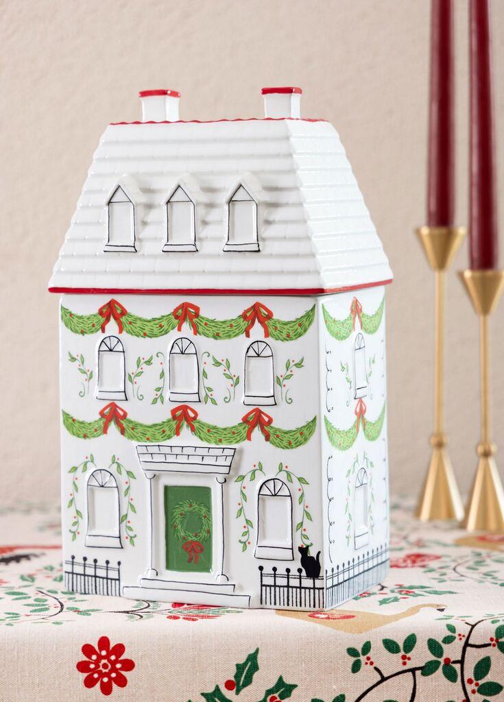 Aberto Design Dekorativni predmet SUS0227, 19x12x30 cm, Bijela