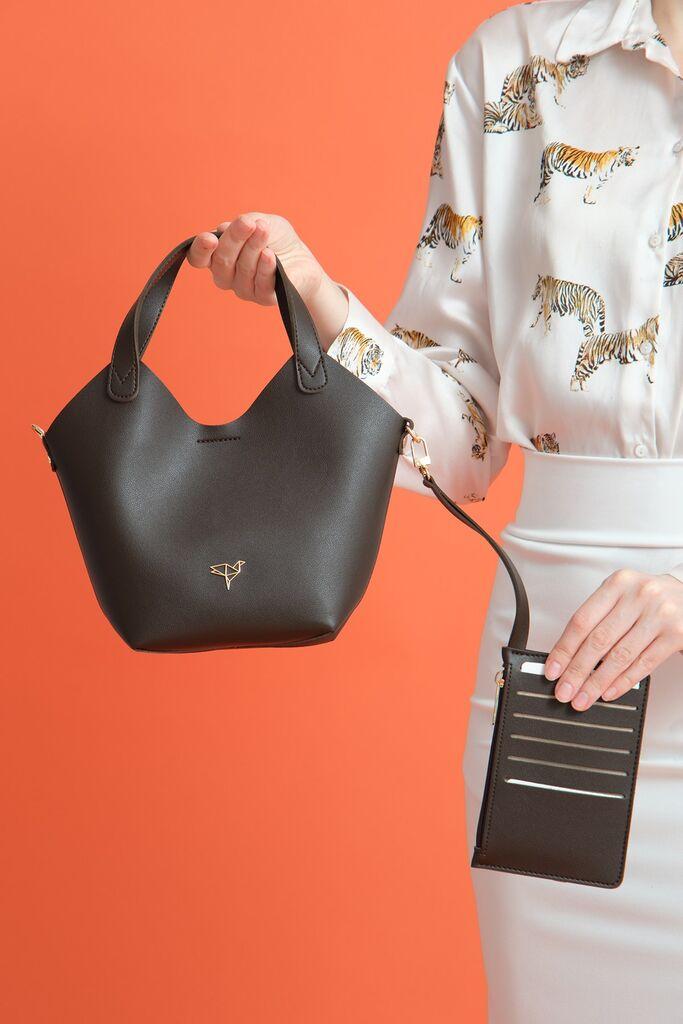 Garbalia Ženska torba Nairobi, 26 x 10 x 24 cm, Crna