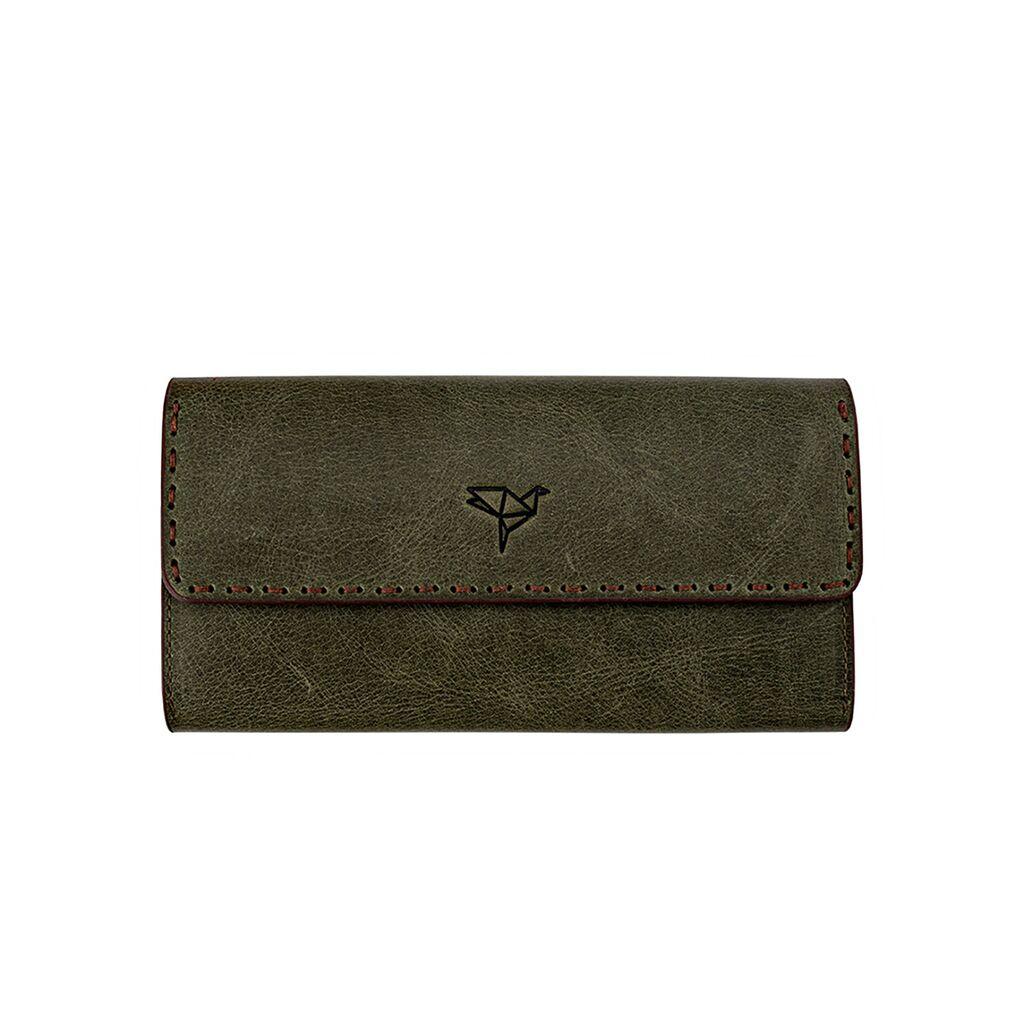 Ženski novčanik Garbalia Pavia, zelene boje