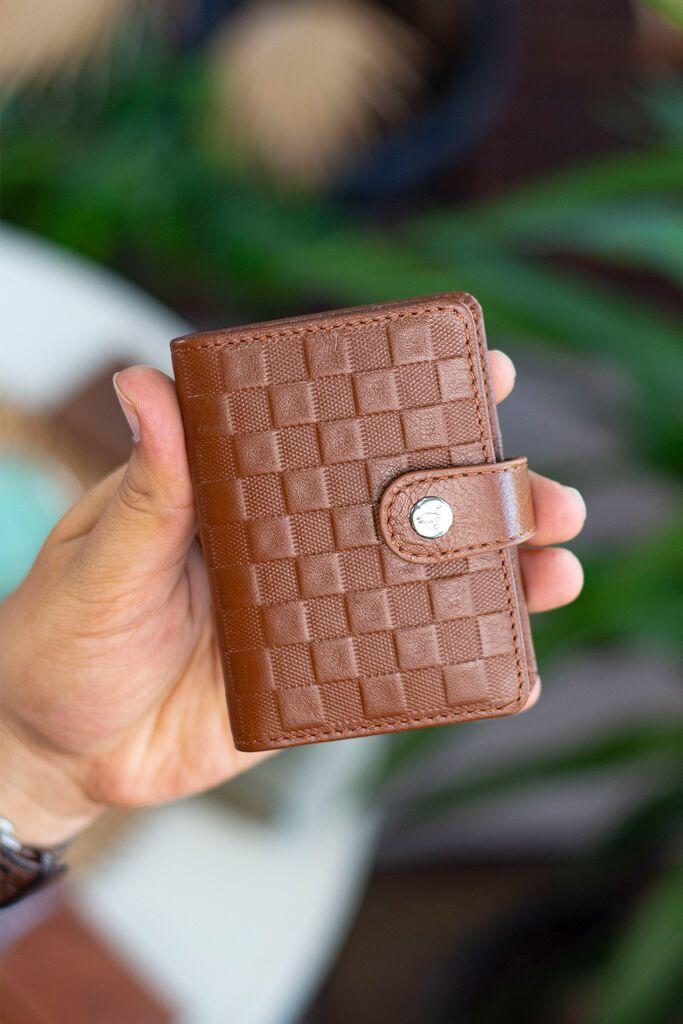 Garbalia novčanik Pekin, smeđa