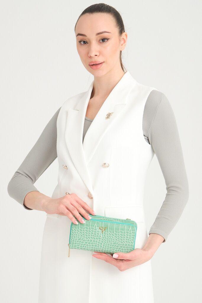 Garbalia Ženski novčanik Lizard, bež