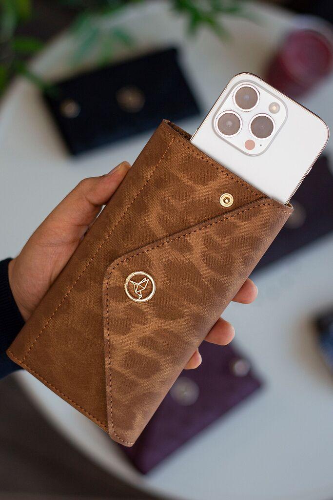 Garbalia Ženski Novčanik Koverta, Smeđa