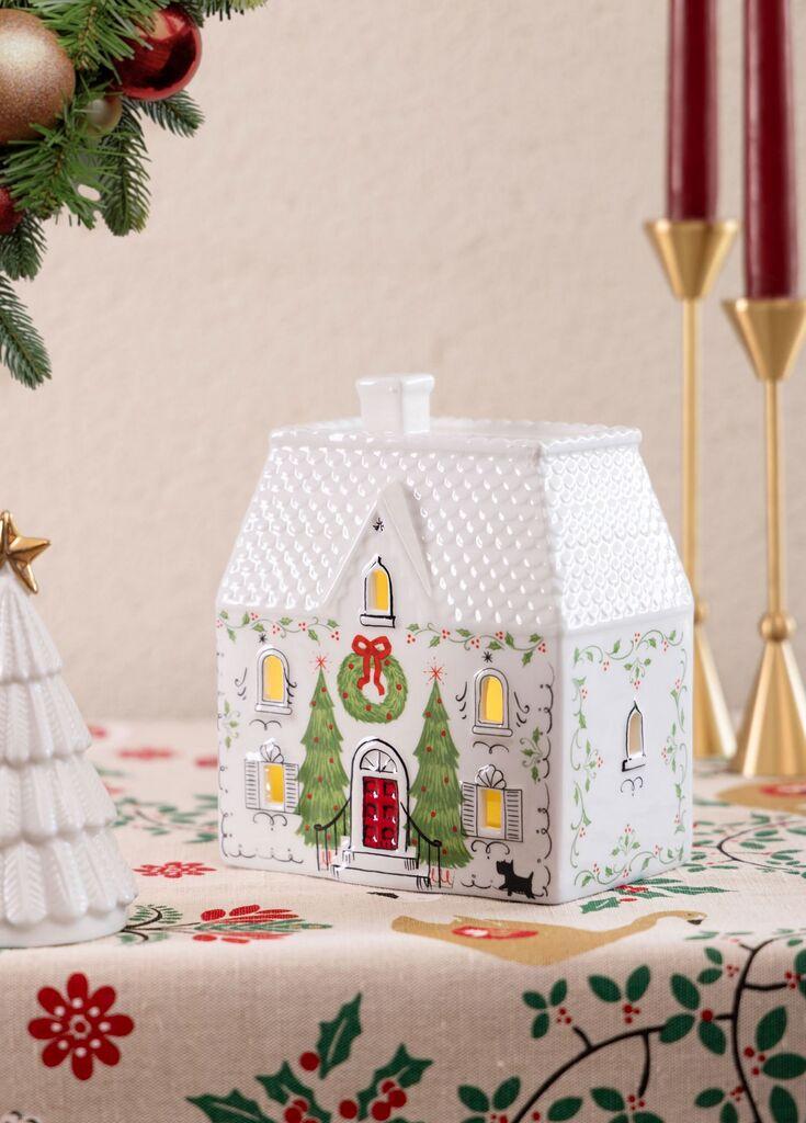 Aberto Design Dekorativni predmet SUS0225, 14x9x17 cm, Bijela