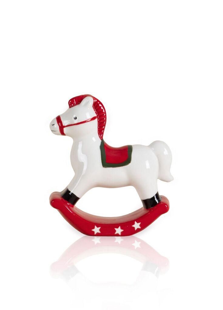 Aberto Design Dekorativni predmet SUS0126, 10x4x11 cm, Bijela