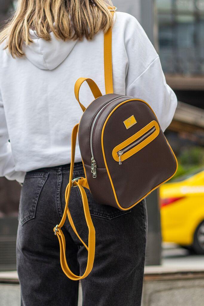 Bemiss Oslo ženski ruksak, smeđa