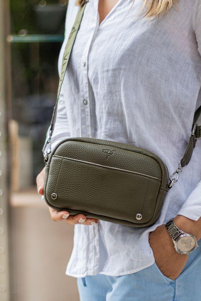 Bemiss Ženska torba West, 21 x 6 x 13 cm, Kaki