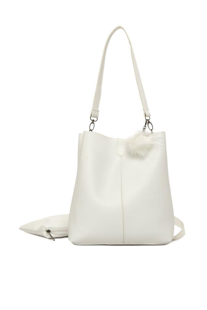 Bagmori Ženska torba 2770 - 38255, 32 x 30 x 10 cm, Bijela