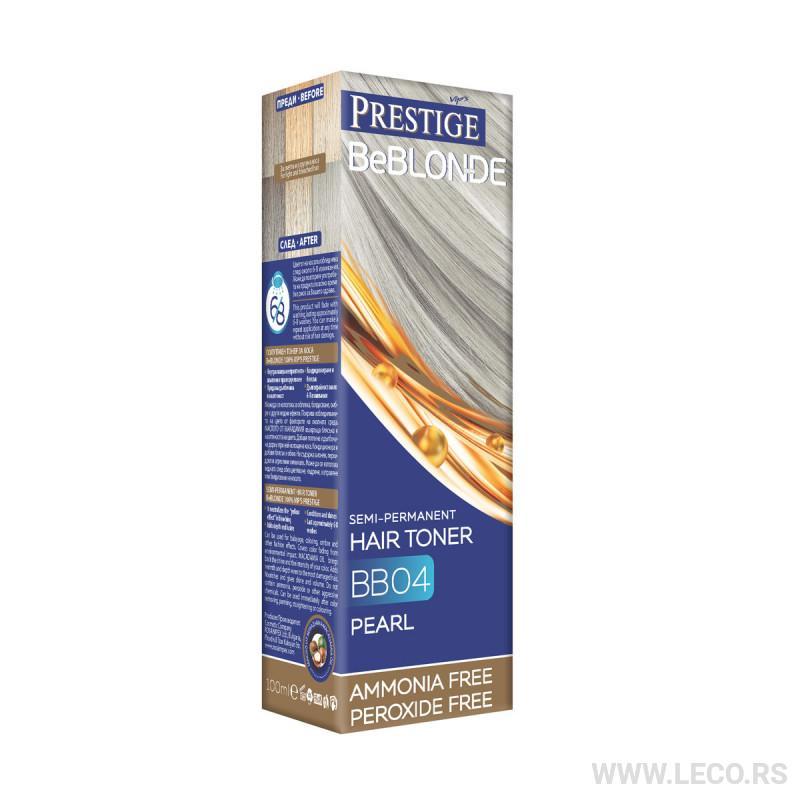 Prestige Polutrajni toner za kosu BE BLONDE Biser, 100 ml