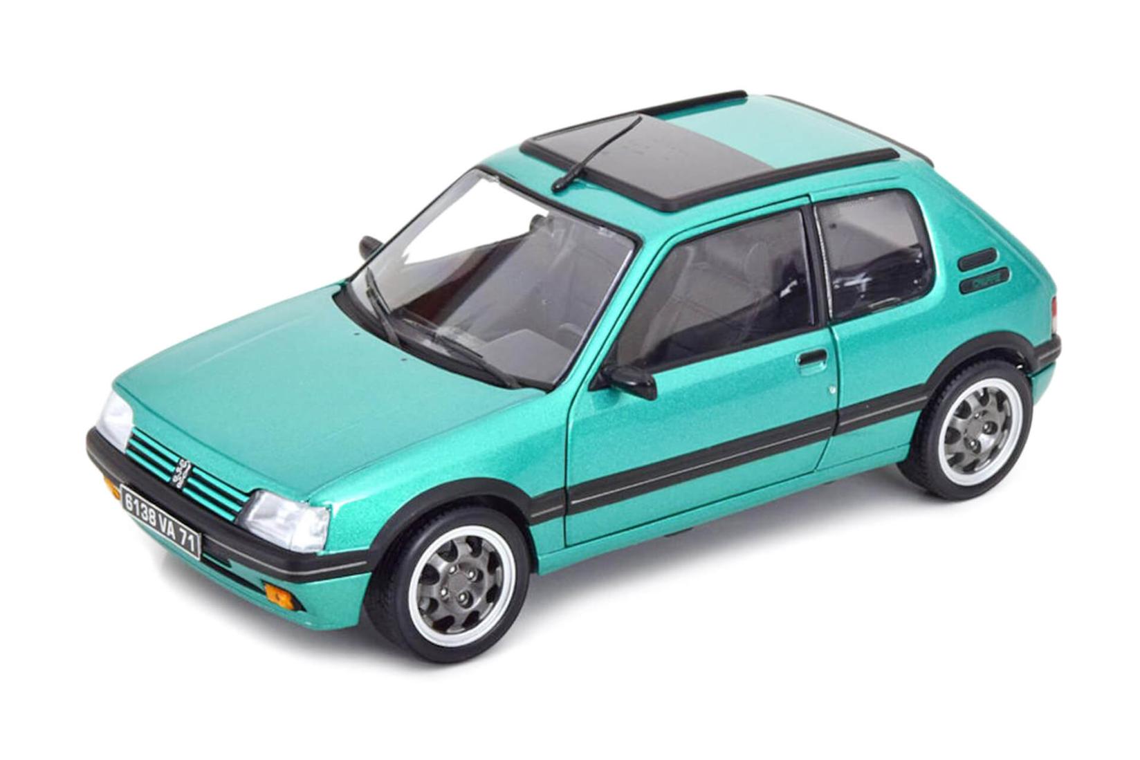 Norev Kolekcionarski autić Peugeot 205 GTi 1991, Tirkizni