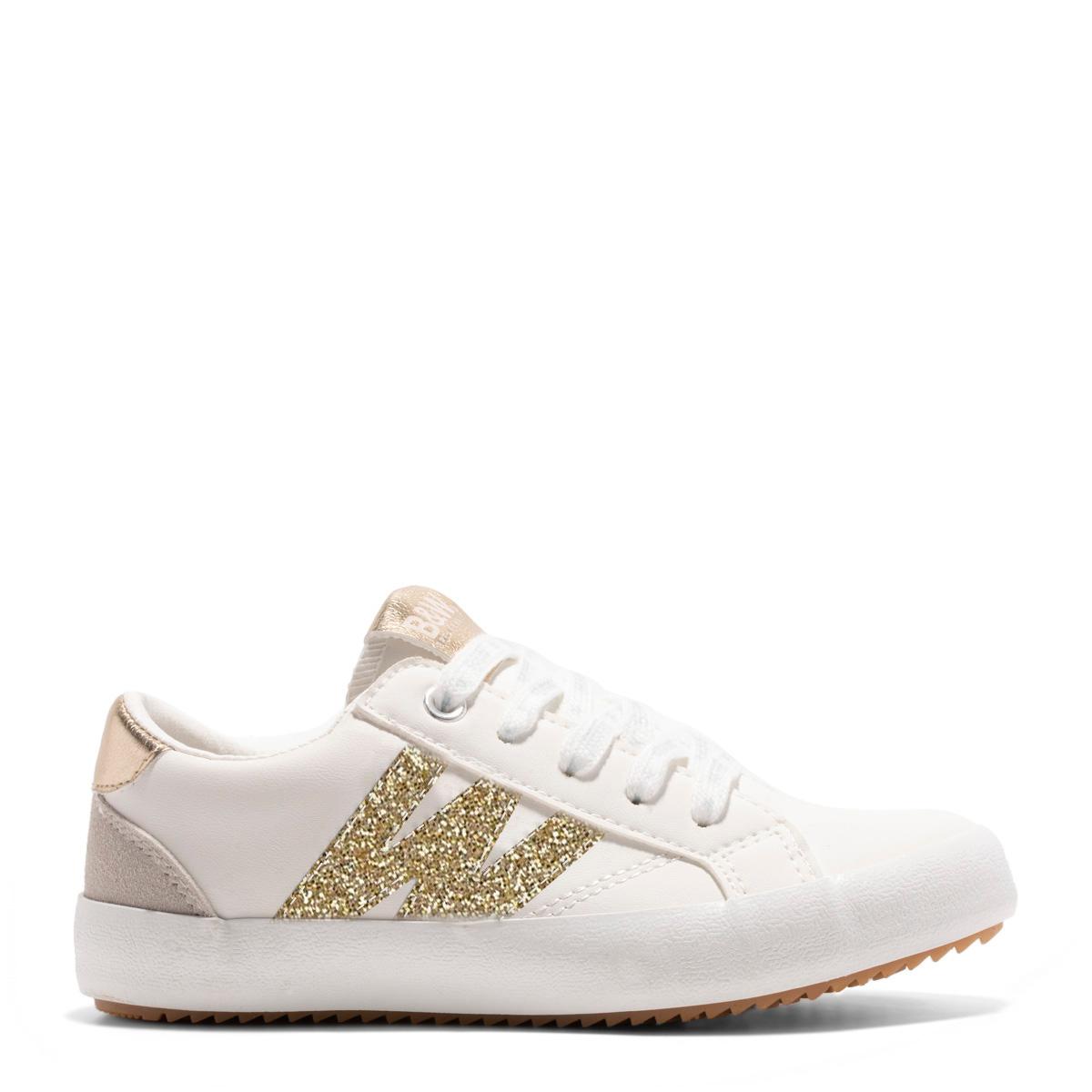 B&W Ženske patike, Bijelo-zlatne