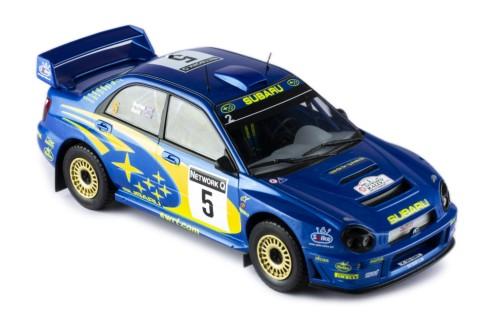 Ixo Kolekcionarski autić Subaru Impreza S7 2001 No.5, Rallye WM, Rally of Great Britain, R.Burns/R.Reid, Plavi