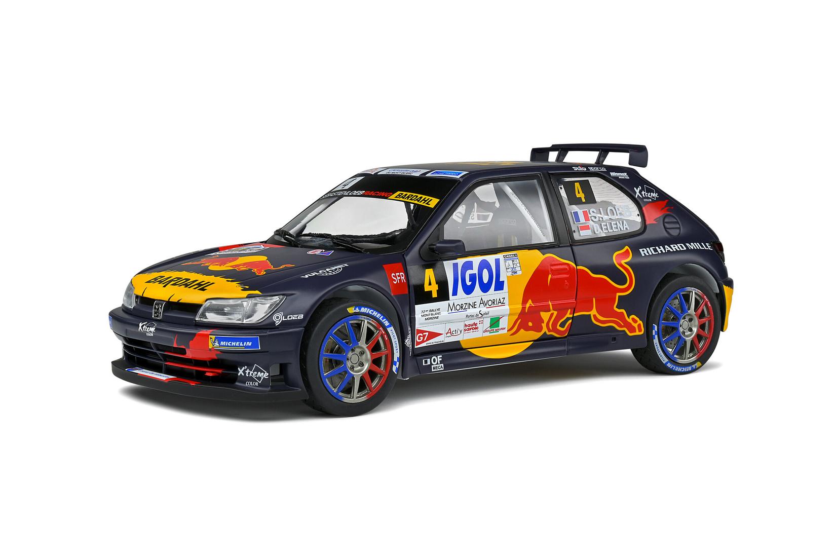 Solido Kolekcionarski autić Peugeot 306 Maxi Red Bull 2021, Tamnoplavi