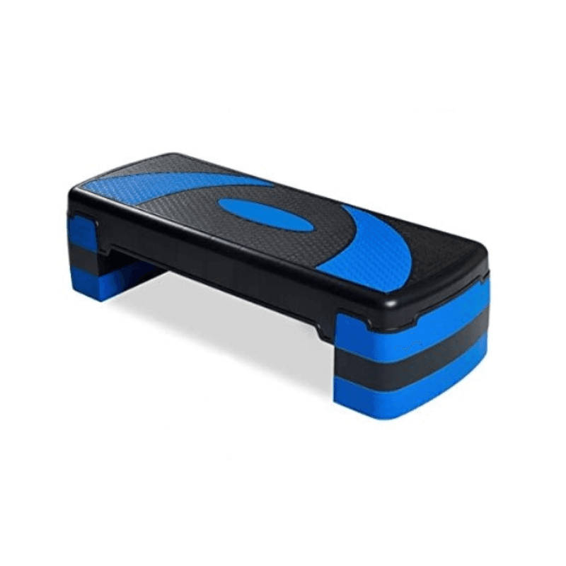 4Life Fitness Equipment Steper za aerobik Pro, Crno-plavi