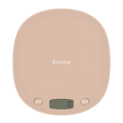 Terraillon Kuhinjska vaga Macaron One Caramel, Bež