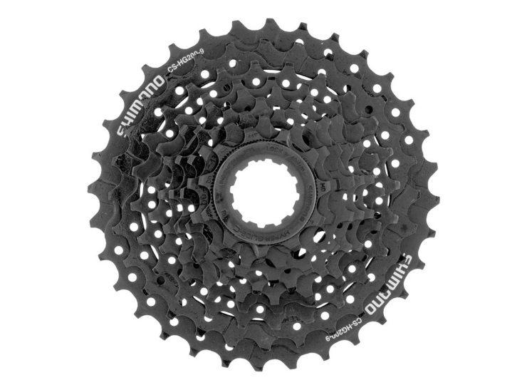 SHIMANO Kasetni lančanik 9 brzina ACERA 11-32T acshg2009132, Crni