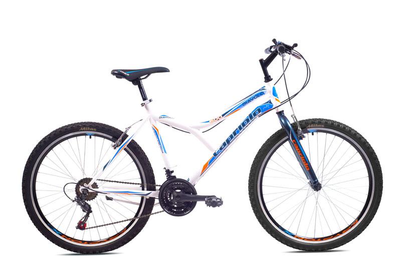 Capriolo Muški bicikl 26"/19" Diavolo 600, Bijelo-Plavi
